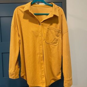 Yellow Fall Shacket